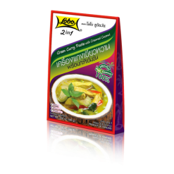 2in1 Green Curry Paste with Creamed Coconut