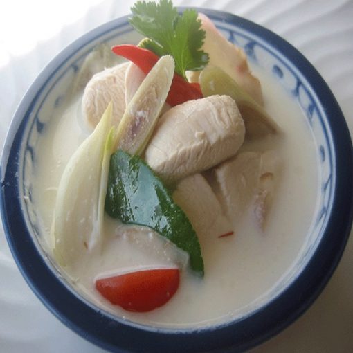 Tom Ka Kai serving