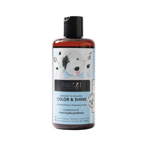 Natural dog shampoo Color&Shine BOZZI