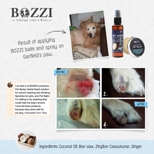 Natural healing pet spray BOZZI