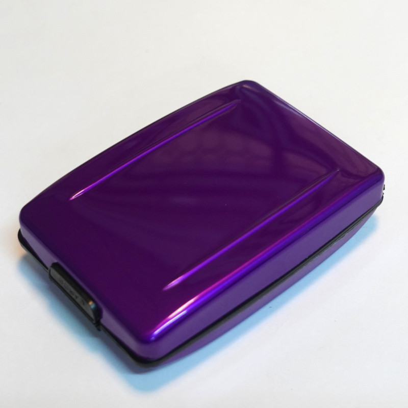 RFIDblocking wallet for cards and IDs PORTOMY RED