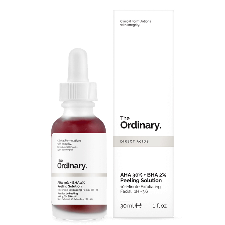 The Ordinary AHA 30% + BHA 2% Peeling Solution